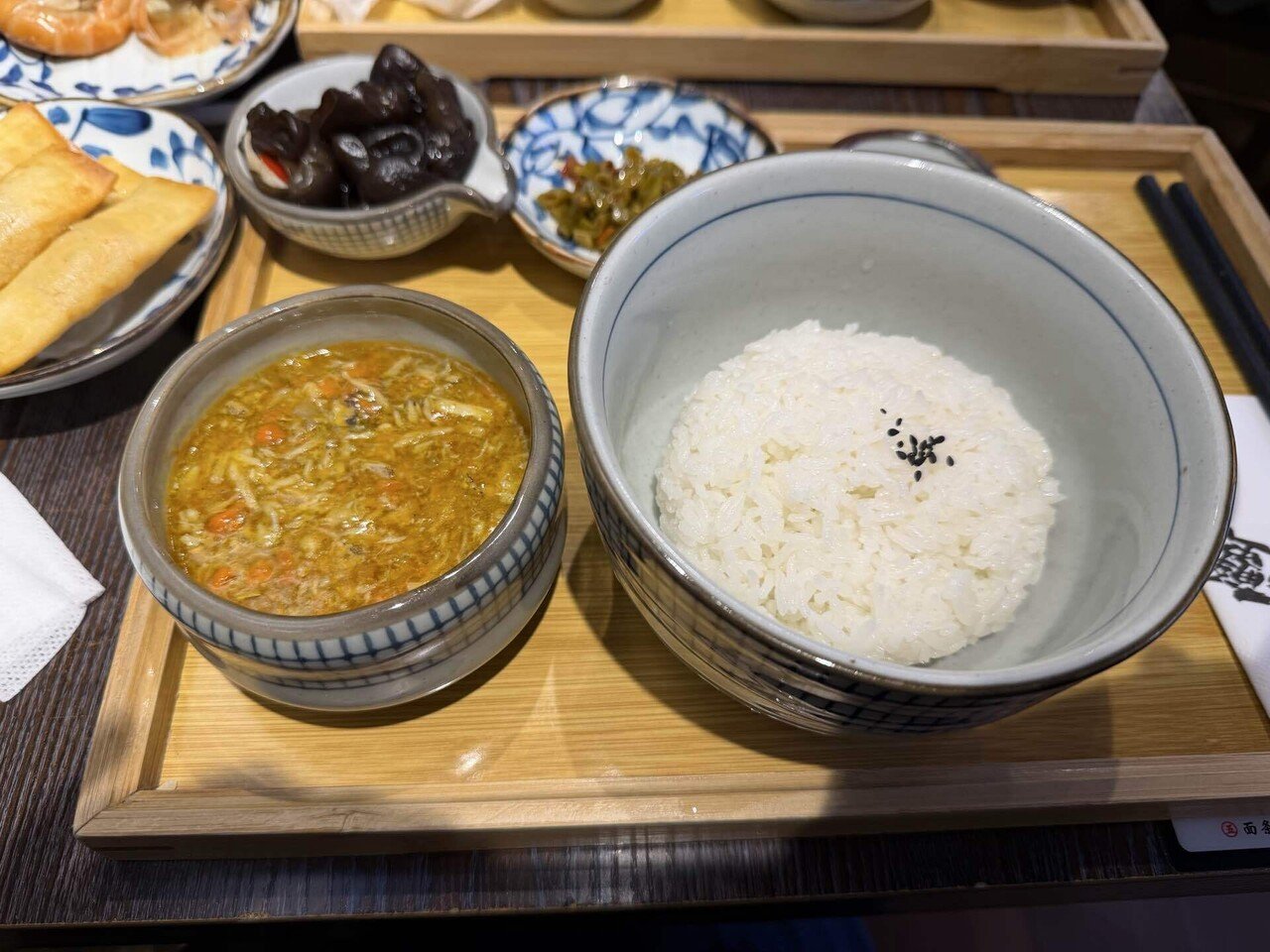 蟹かけご飯